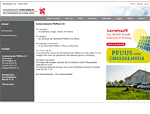 Tablet Screenshot of gwpfaeffikon.ch